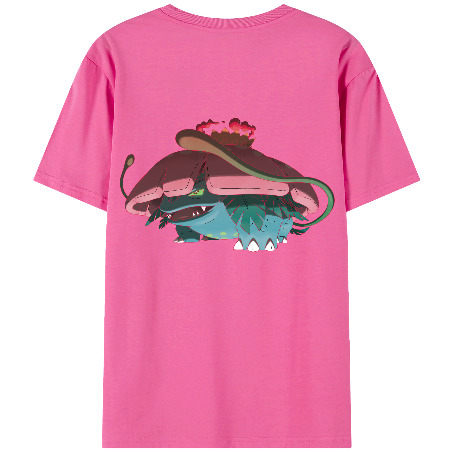 （画像用） ポケットモンスター Pokémon レディース半袖Tシャツ(バックプリント)
